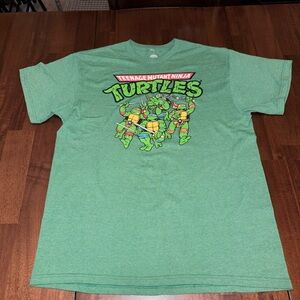 Teenage Mutant Ninja Turtles Men’s Large Green T-Shirt